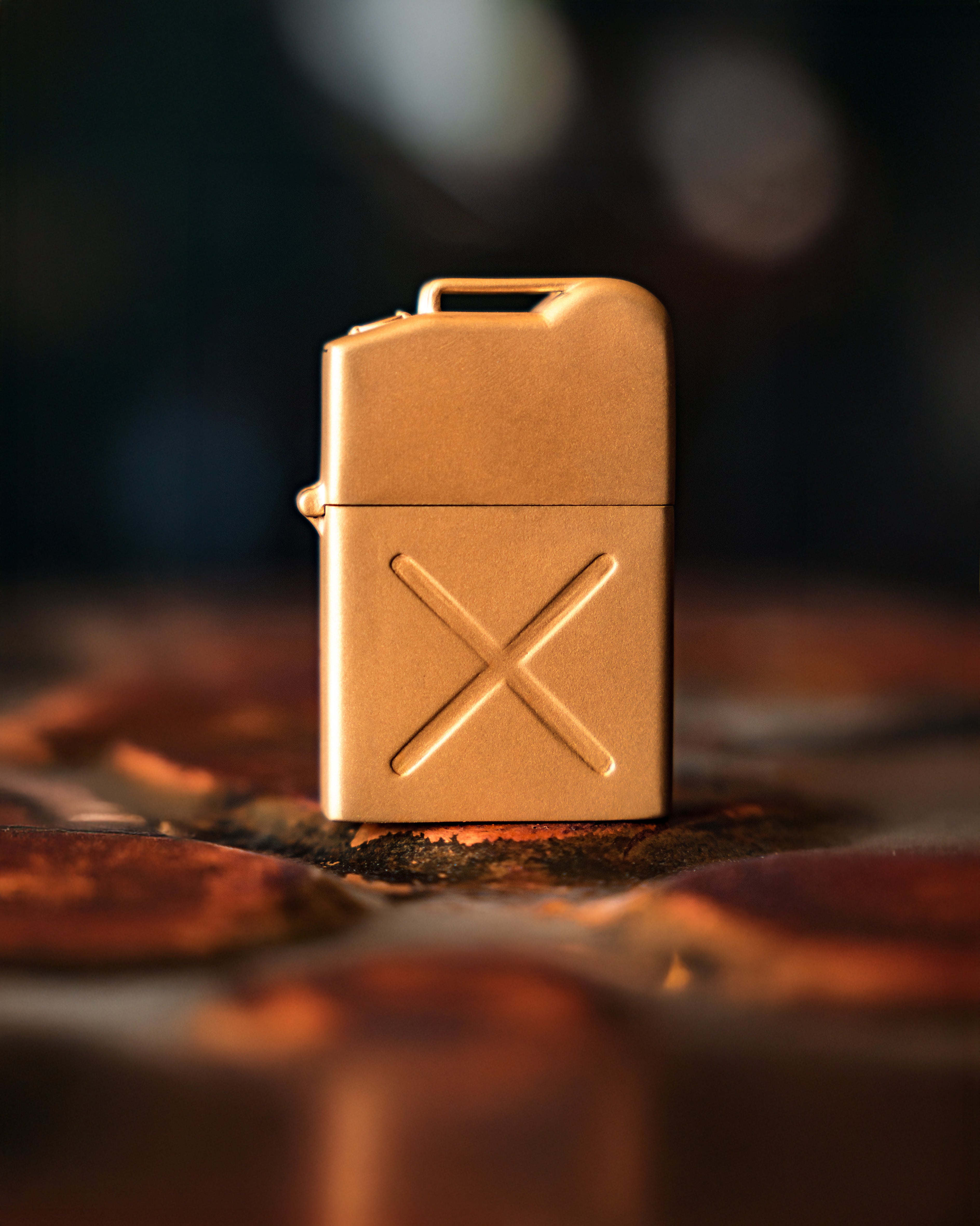 Jerry Can Lighter - Golden – Gaslight Industries